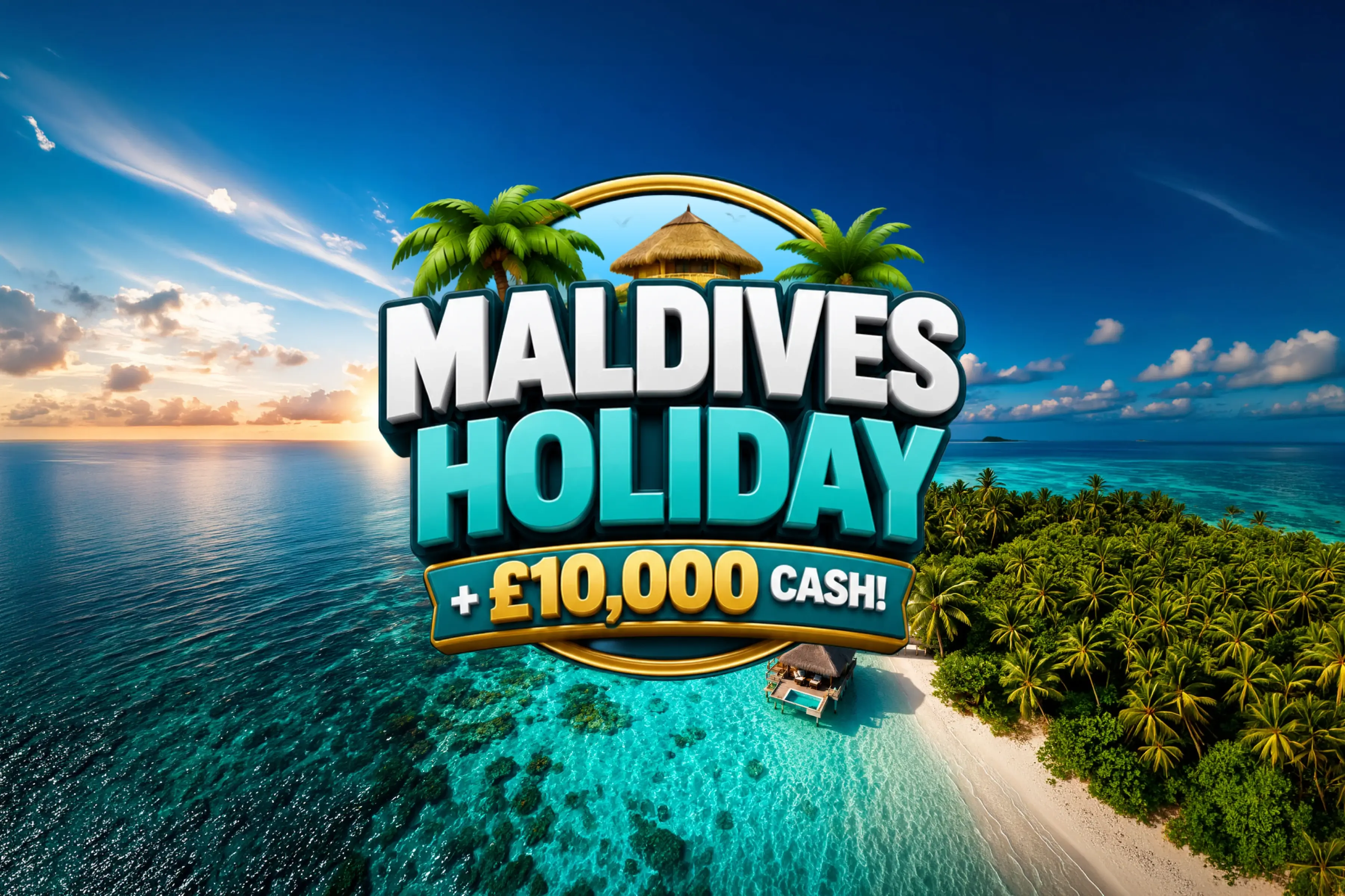 Win a Holiday to the Maldives & £10k Cash