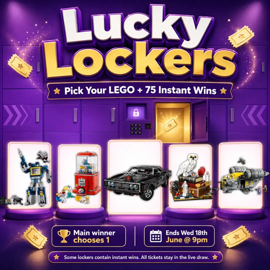 Lucky Lockers | Pick Your LEGO + 75 Instant Wins
