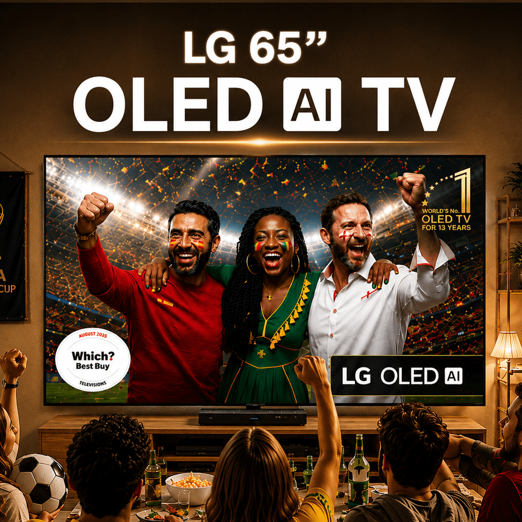 LG 65″ OLED AI 4K HDR Smart TV – RRP £1,399!
