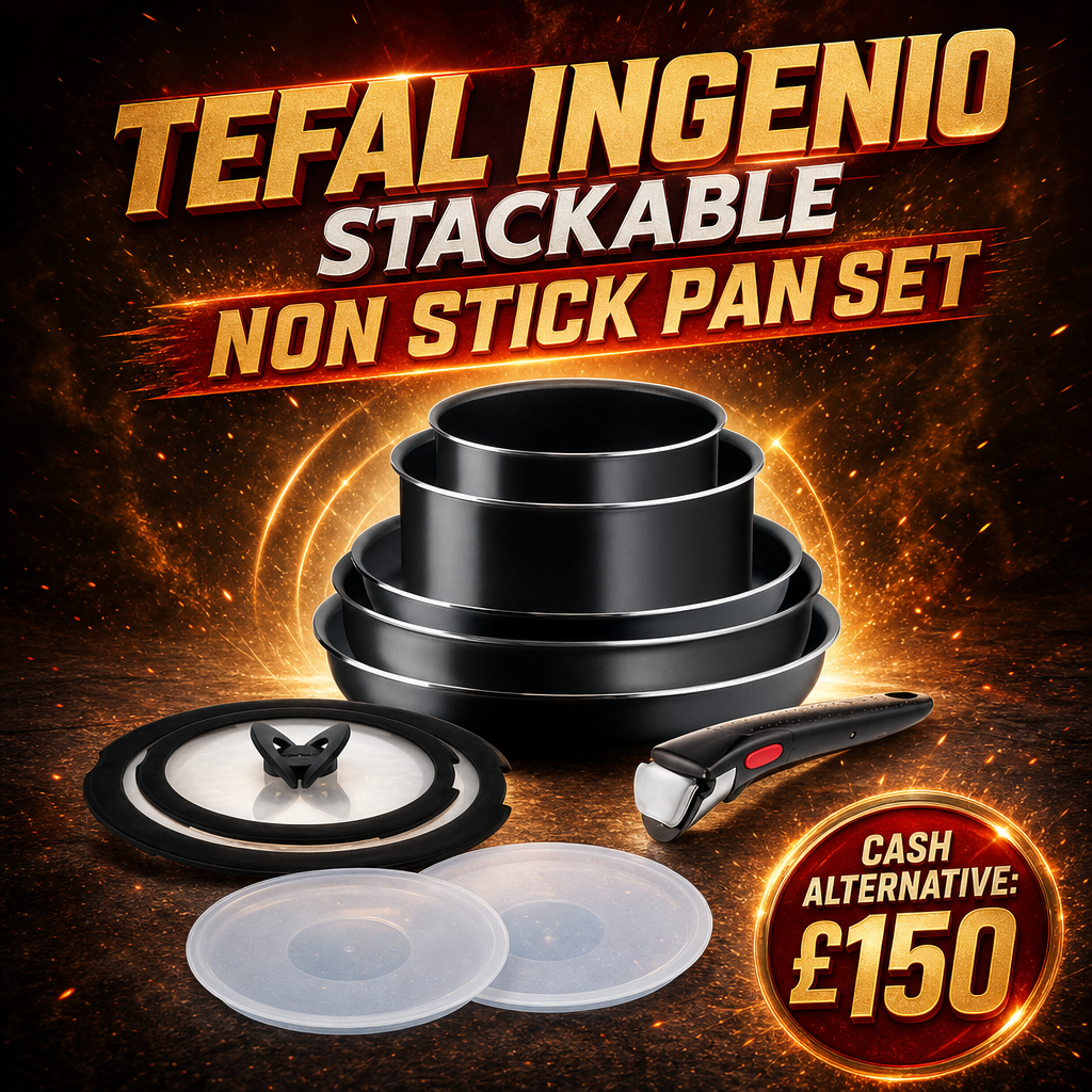 TEFAL INGENIO STACKABLE NON STICK PAN SET