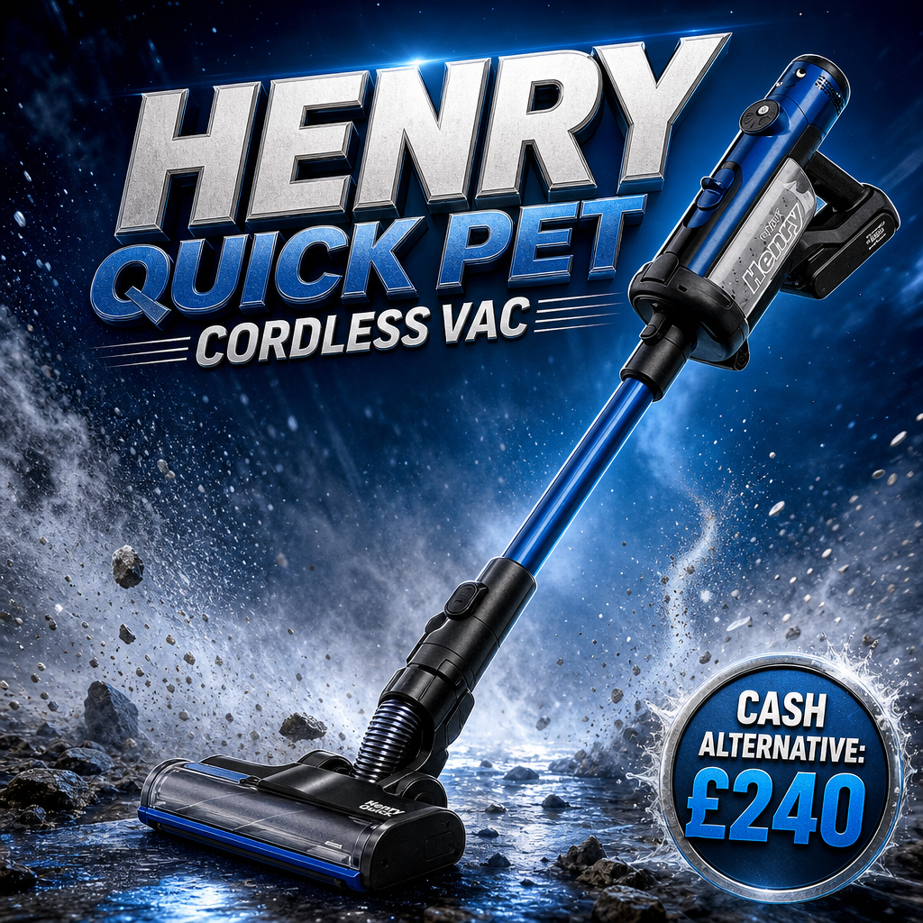 HENRY QUICK PET CORDLESS VAC