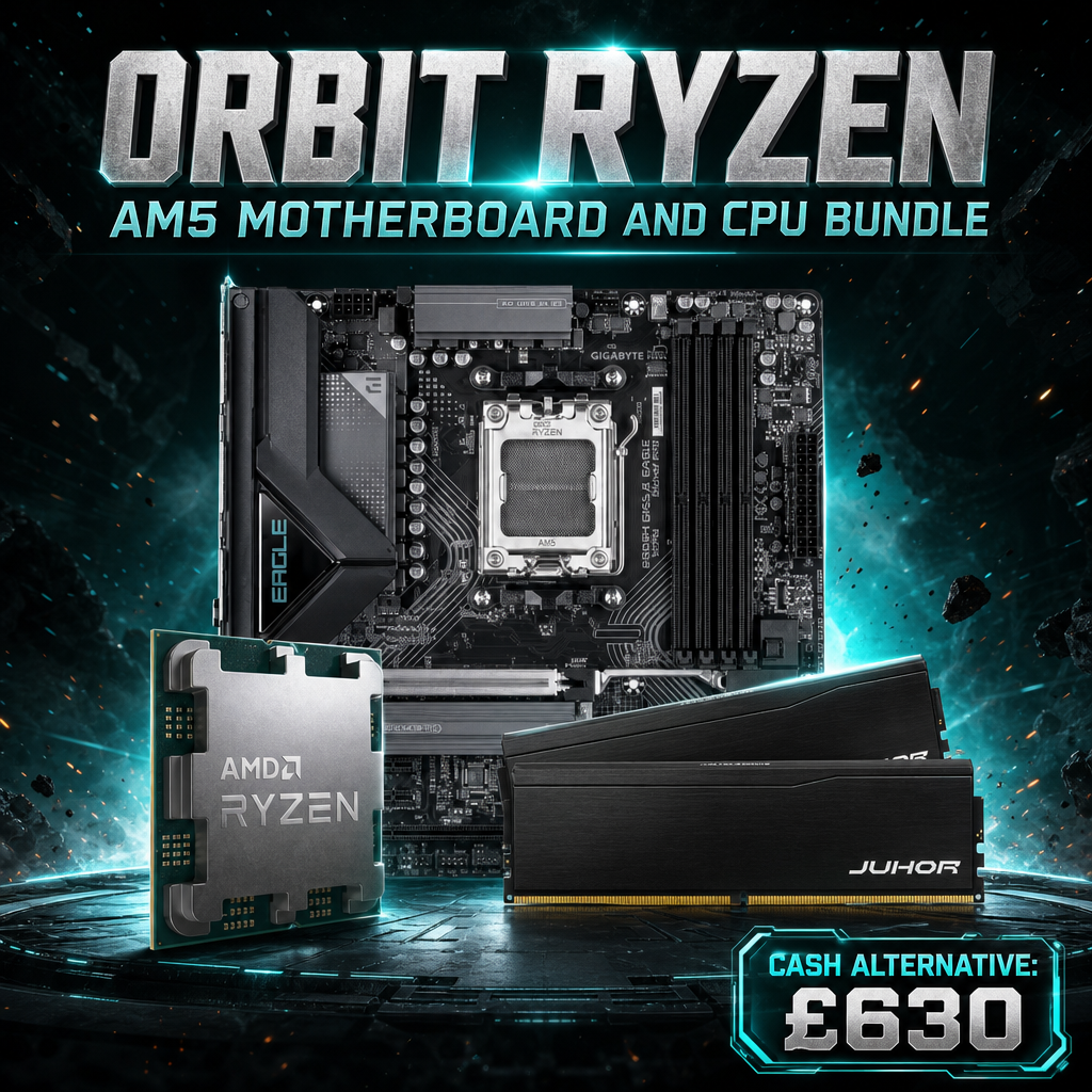 0RBIT RYZEN AM5 MOTHERBOARD AND CPU BUNDLE