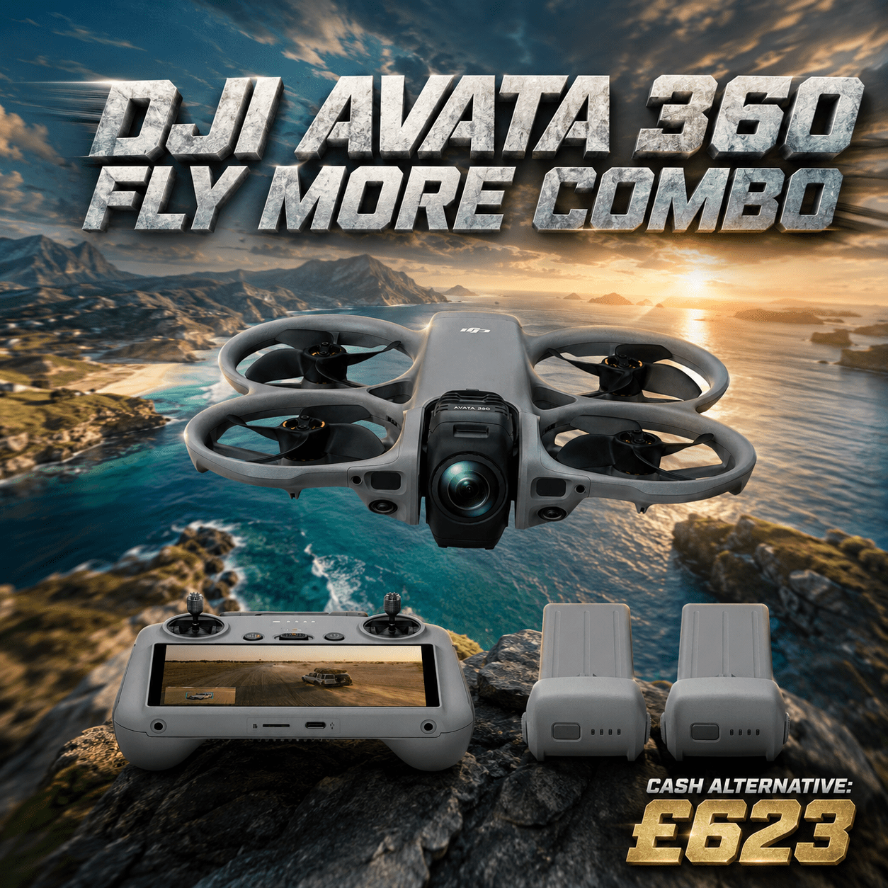 DJI AVATA 360 FLY MORE COMBO
