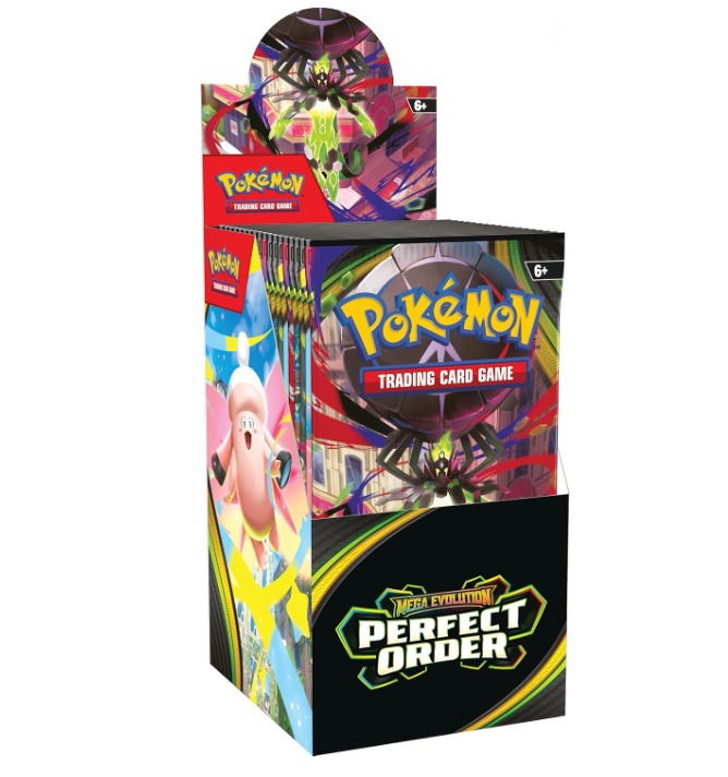 Pokemon TCG - Mega Evolution Perfect Order - 18 Booster Pack Bundle