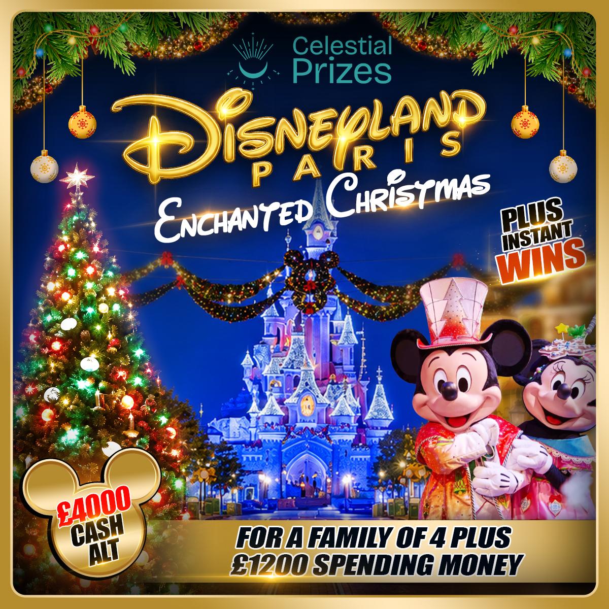 Win A Magical Disneyland Paris Enchanted Christmas Getaway