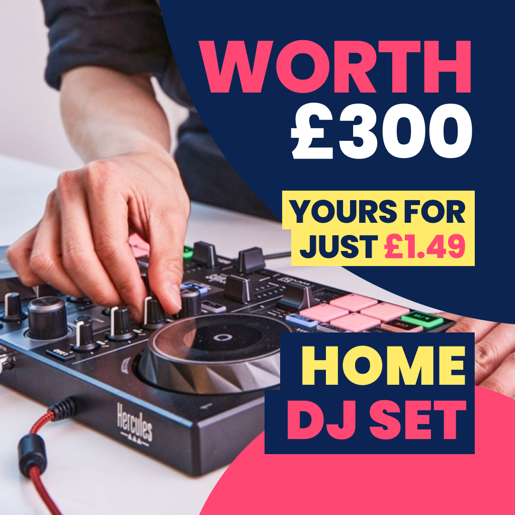Hercules DJ Essentials Kit – All-in-One Bundle
