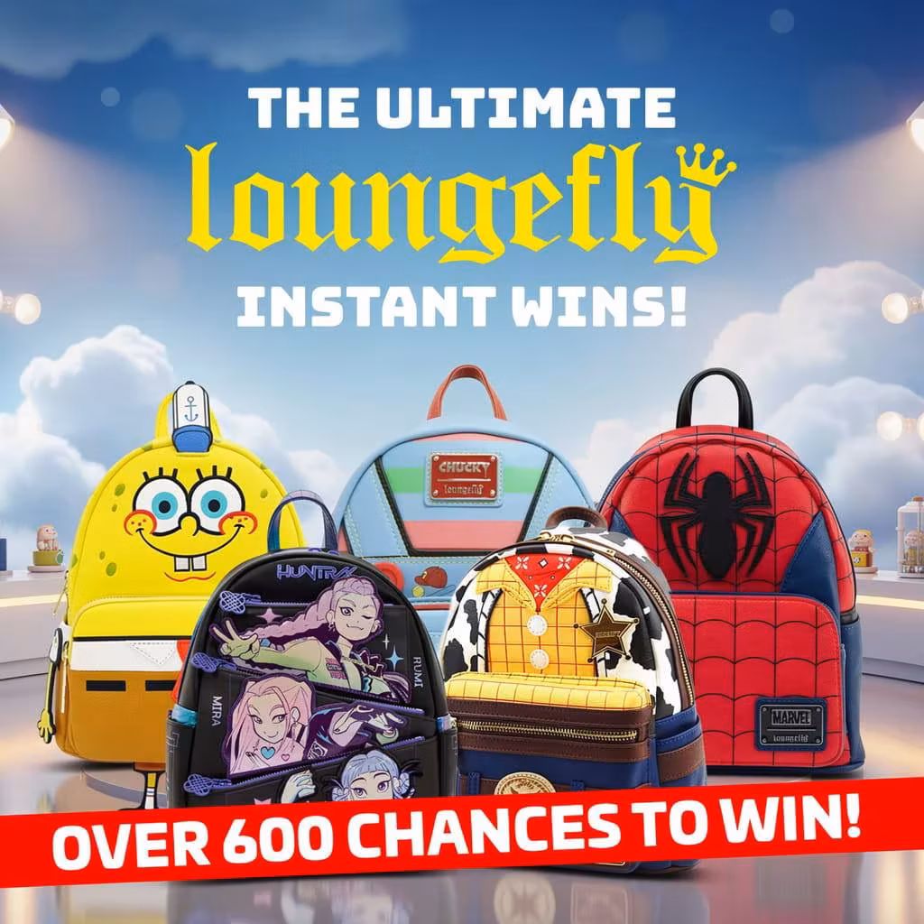 The Ultimate Loungefly Instant Wins – Over 600 chances to win!
