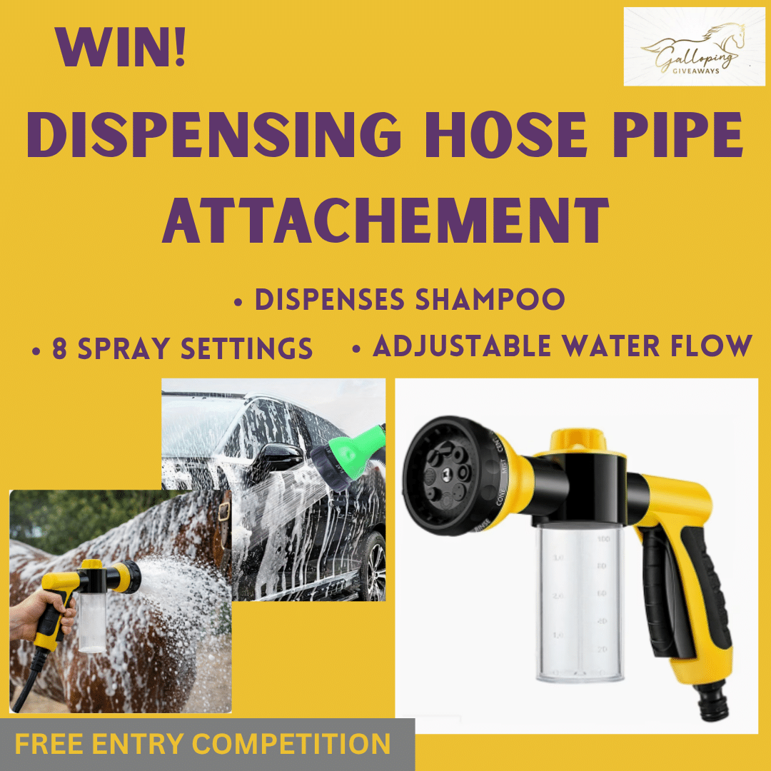 ⭐ FREE TO ENTER!  Win a Dispensing Hose Pipe Attachment!