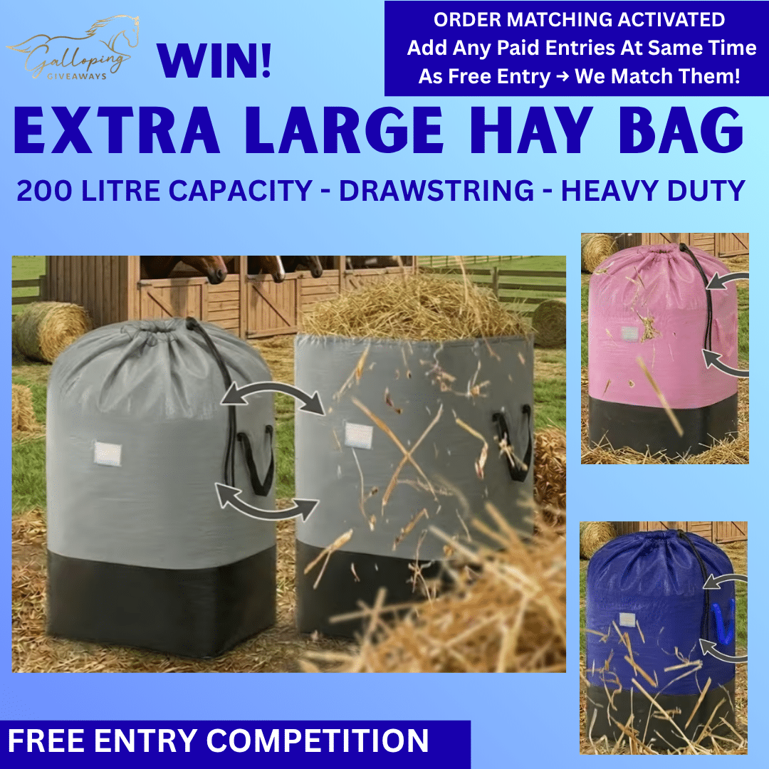 ⭐ FREE TO ENTER! Win a 200‑Litre Drawstring Hay Bag!