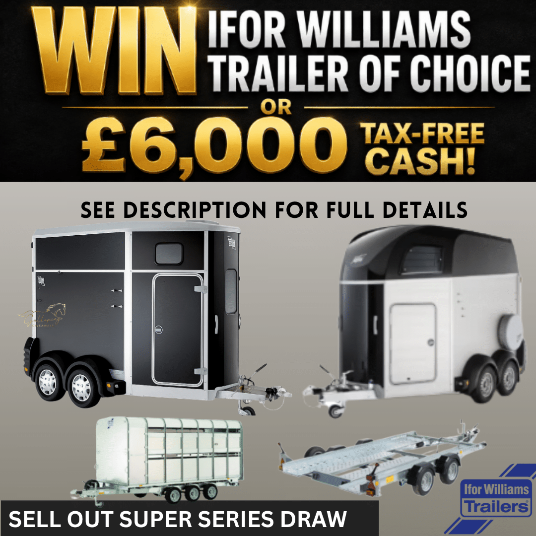 Ifor Williams Trailer of Choice OR £6,000 Cash Alternative