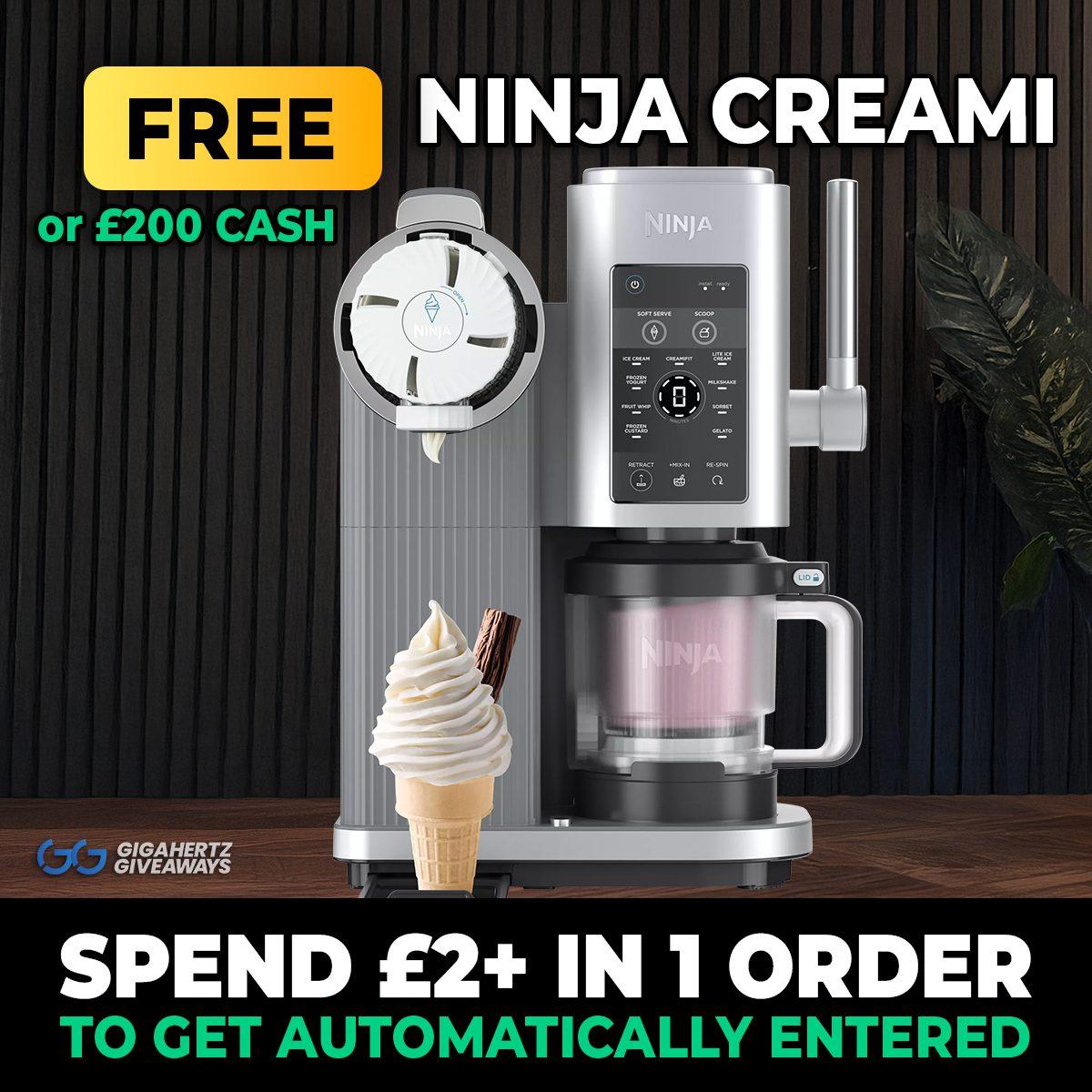 FREE | NINJA CREAMi Scoop & Swirl