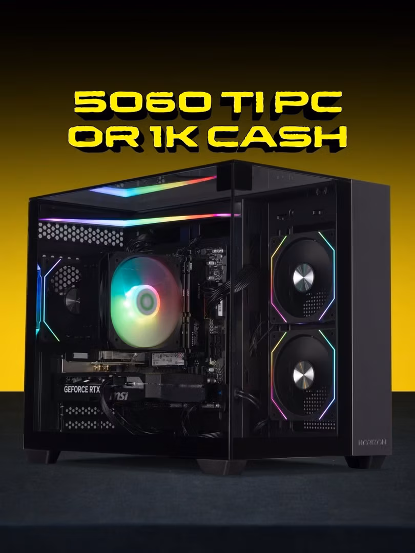 RTX 5060 TI GAMING PC OR £1,000