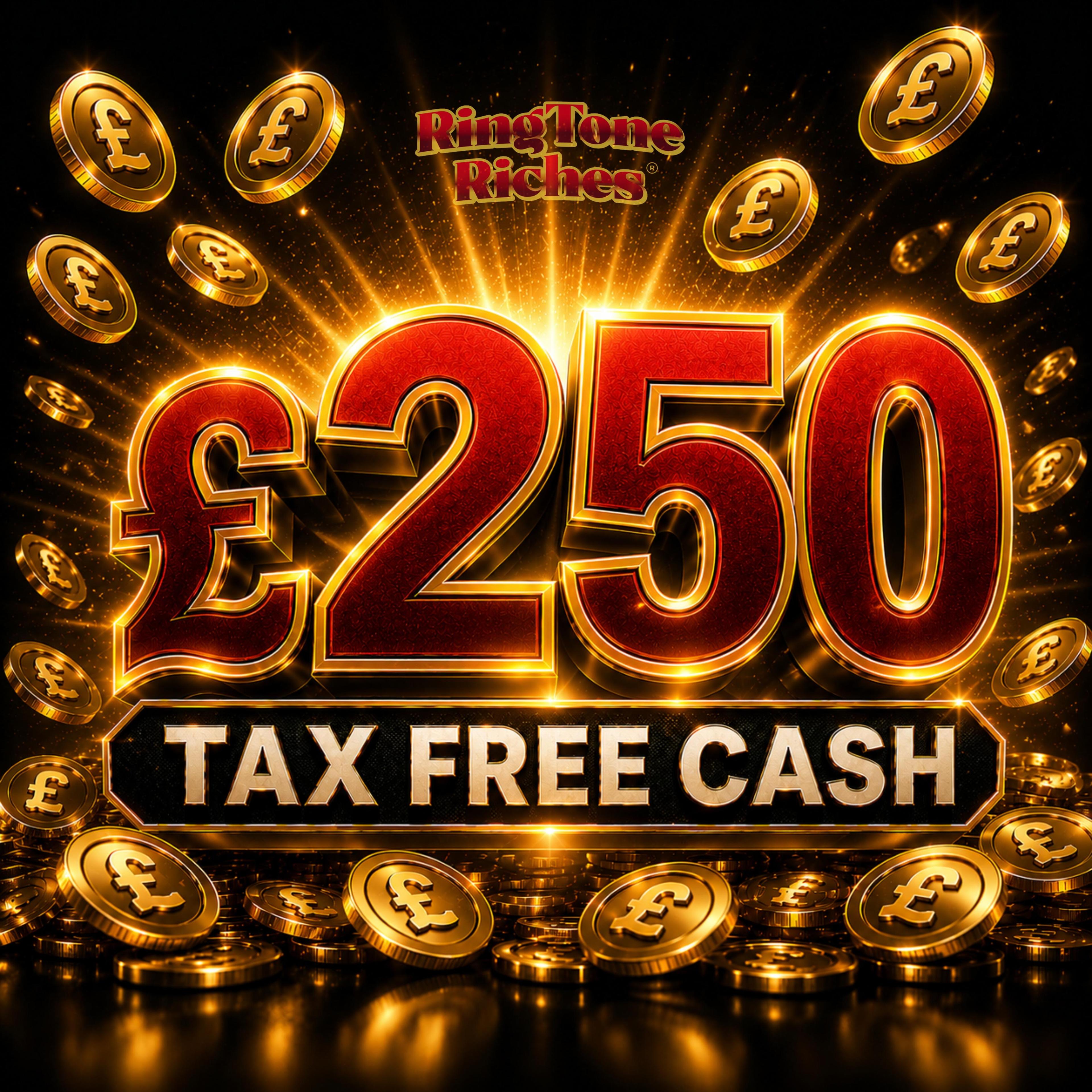 💷WIN £250.00 TAX-FREE CASH FOR JUST 40p 🔥