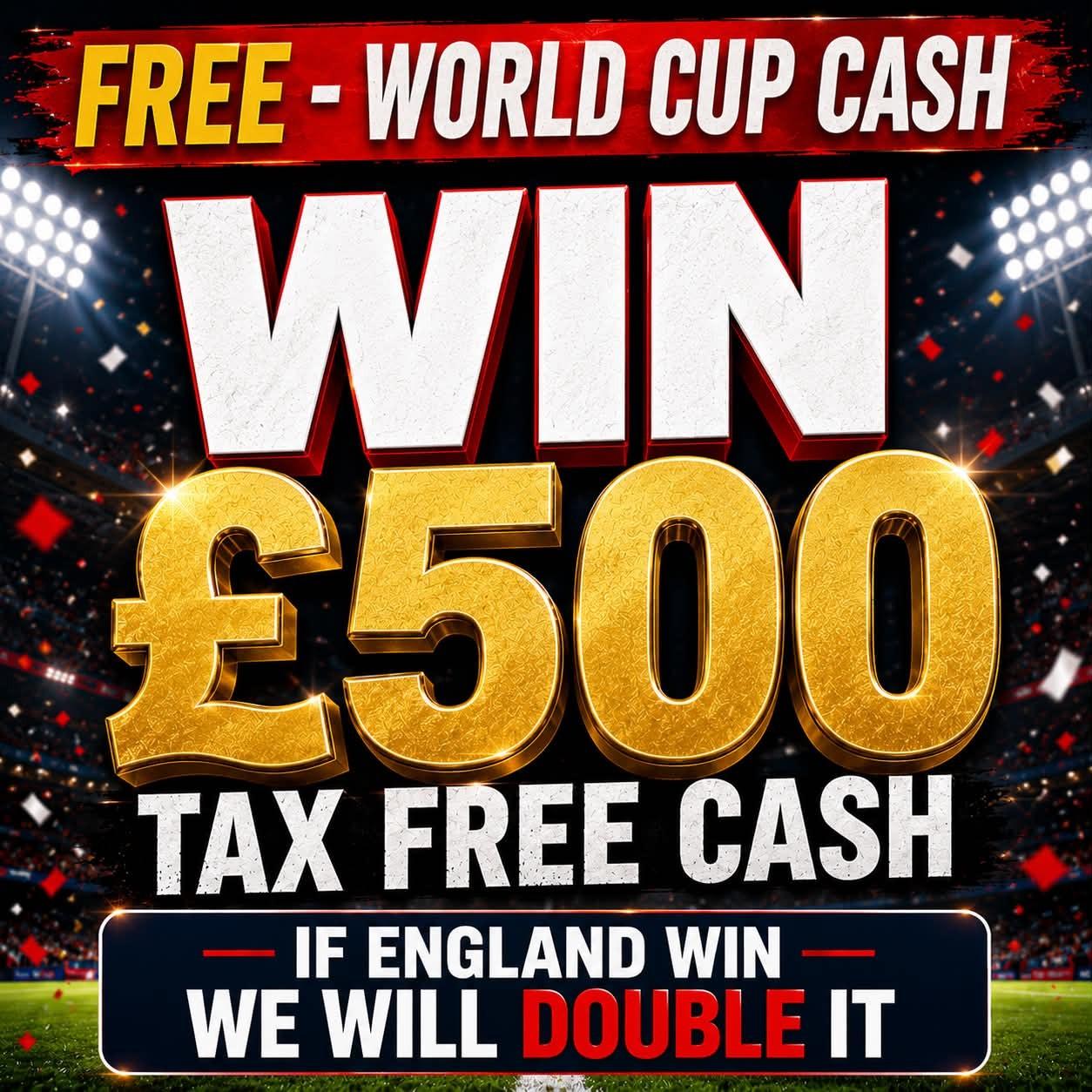 Win £500 Cash - Free