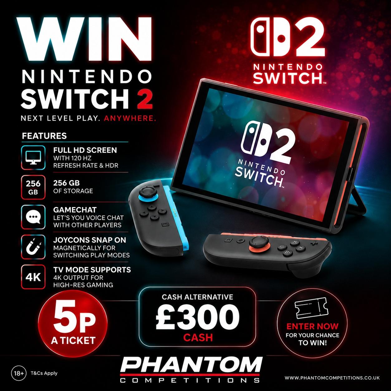 Win Nintendo Switch 2