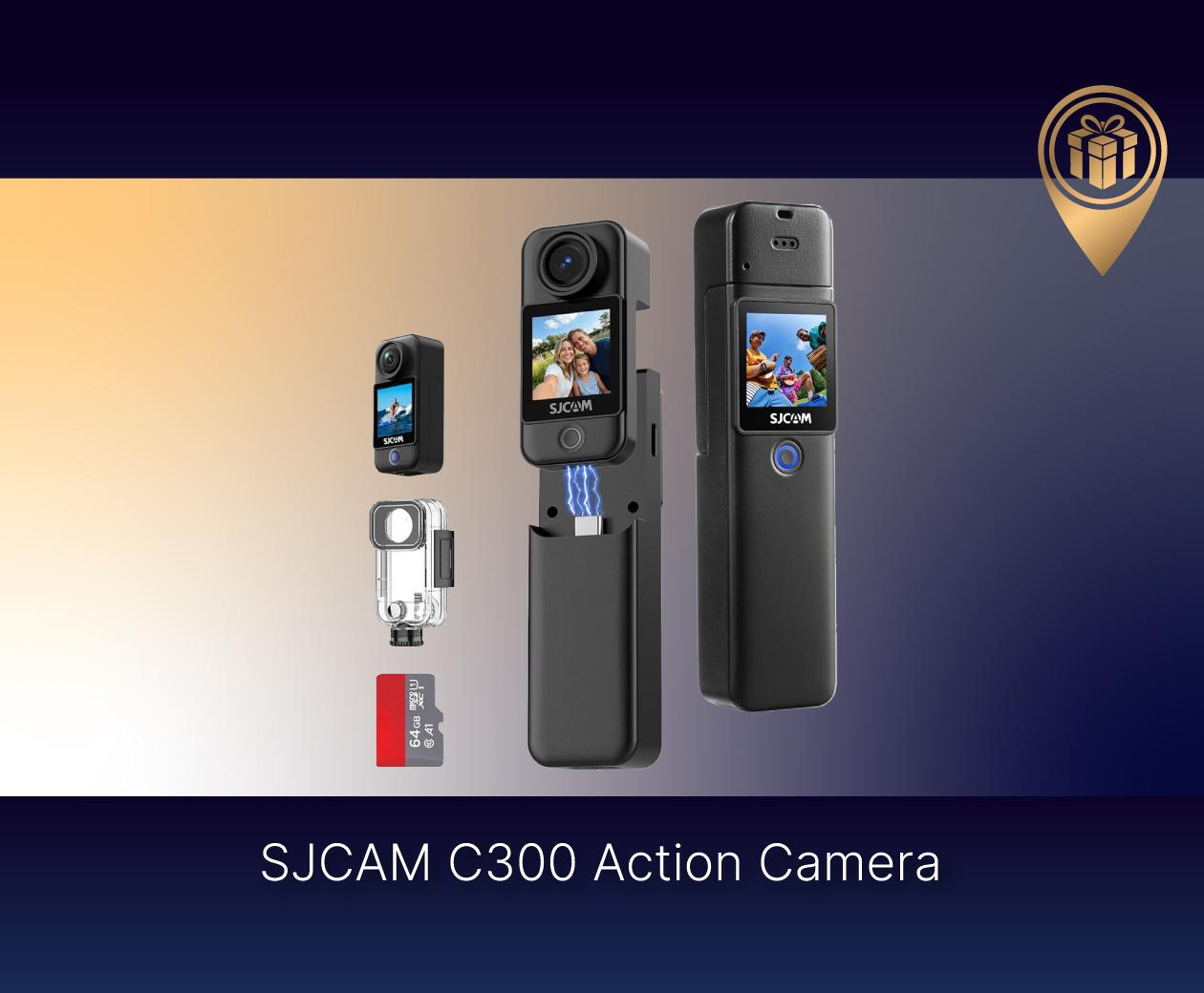 SJCAM C300 4K + Instant Wins