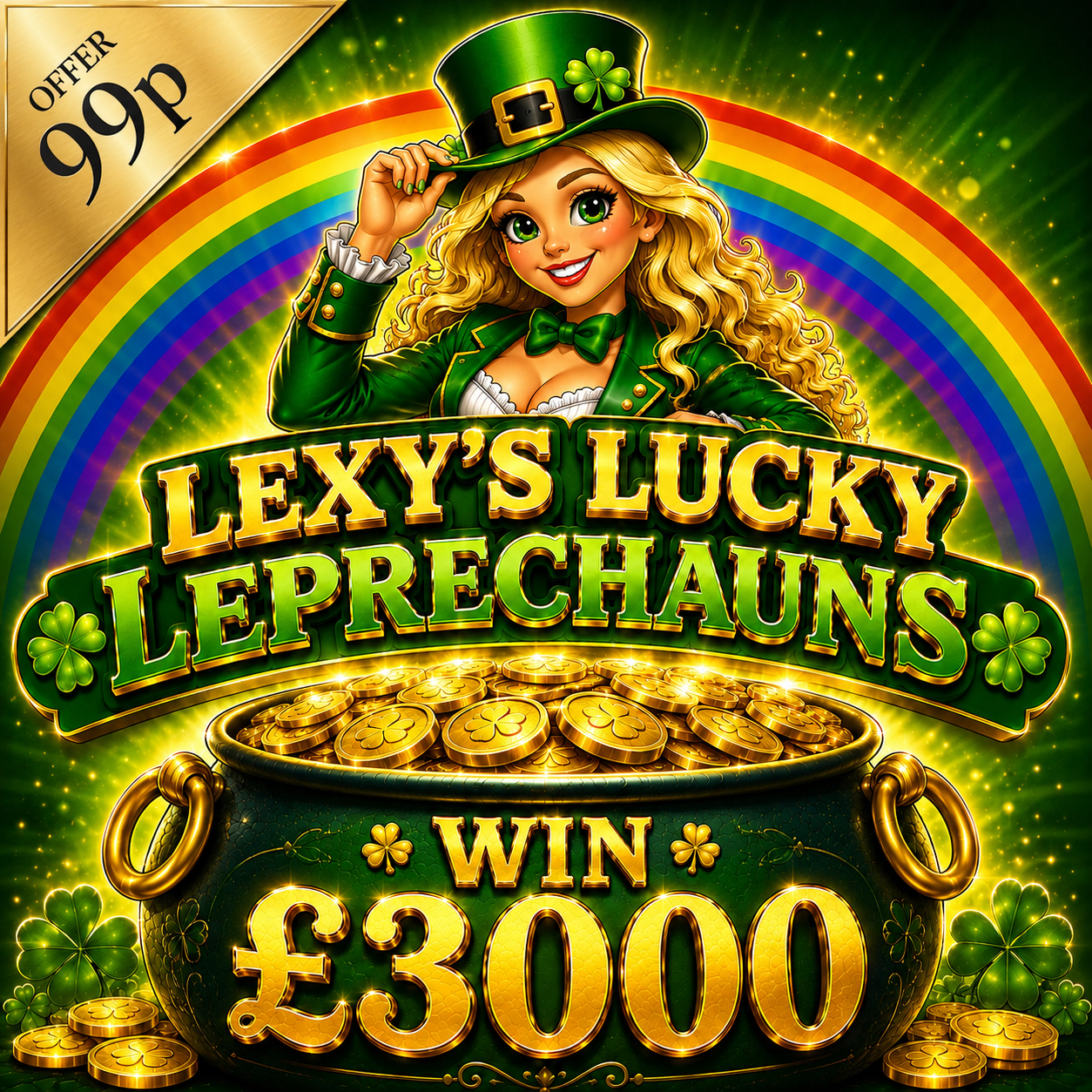 Win £3000 for 99p!