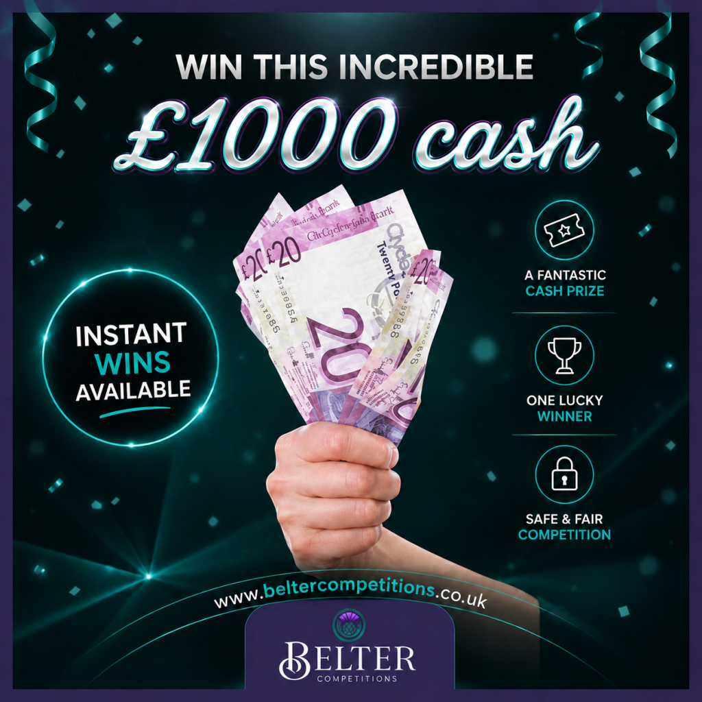 £1,000 Cash