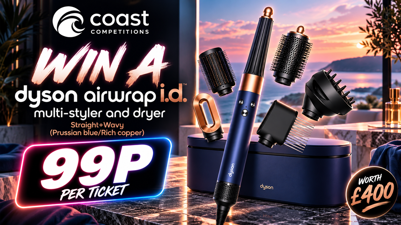 Win Dyson Airwrap i.d. Multi-Styler & Dryer