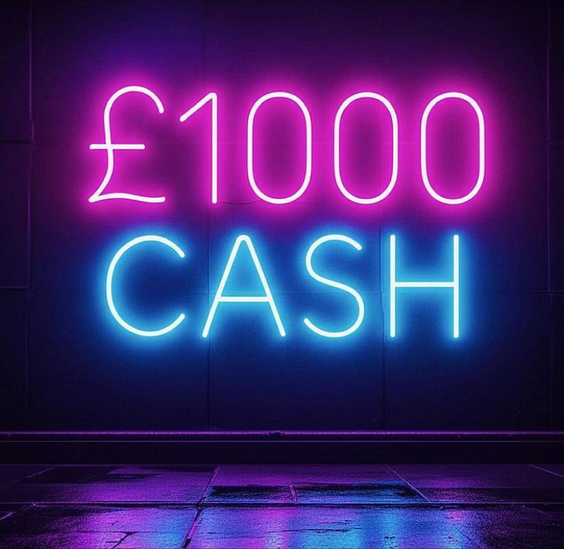 £1000 Cash!