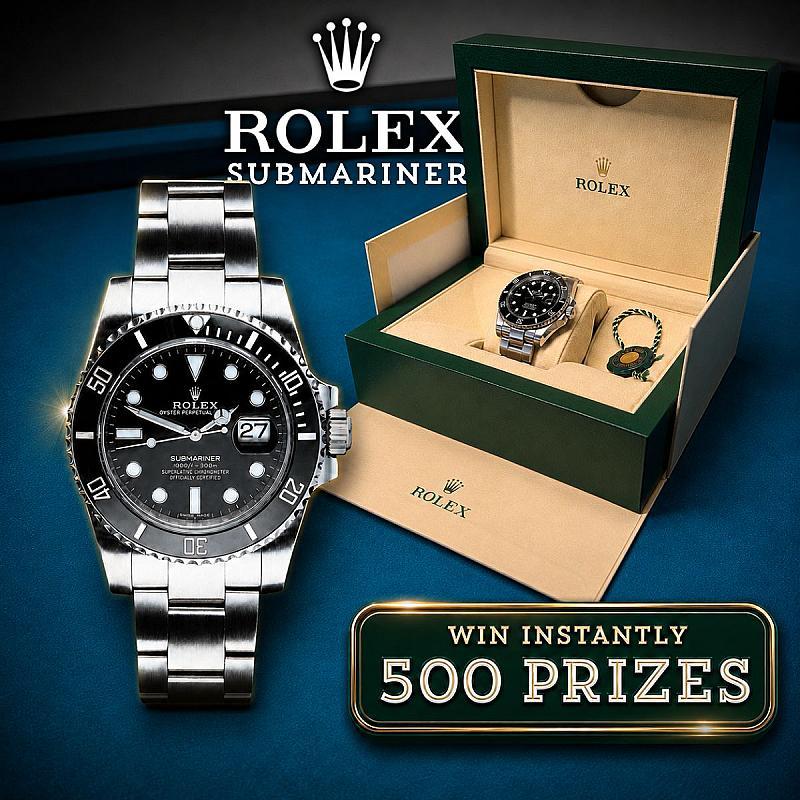 Win This Rolex Submariner Date + £50k Instant Wins!