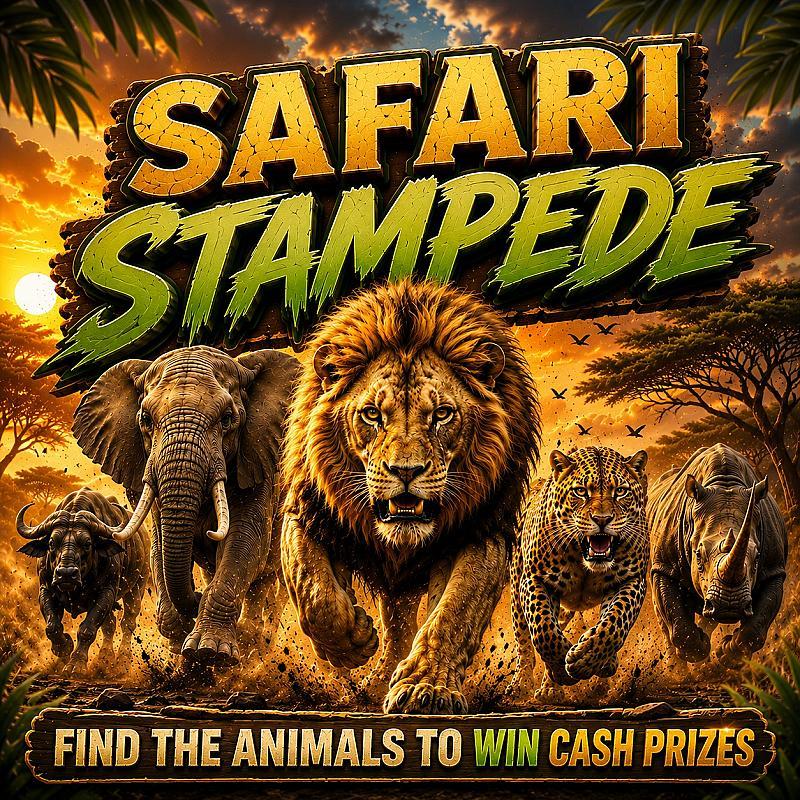 £4K - SAFARI STAMPEDE