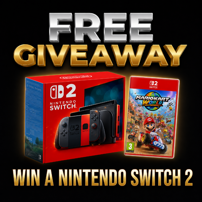 Win a Nintendo switch 2 + game