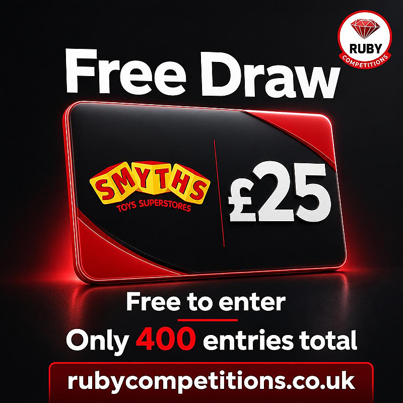 £25 Smyths Voucher - free draw