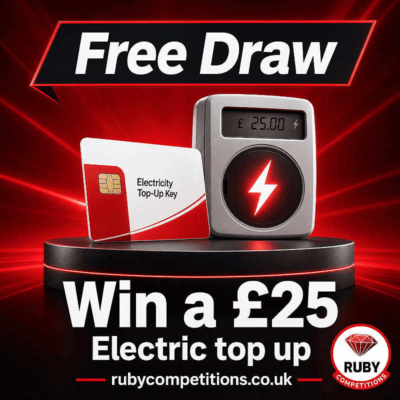 Free Draw - £25 Electric Top Up