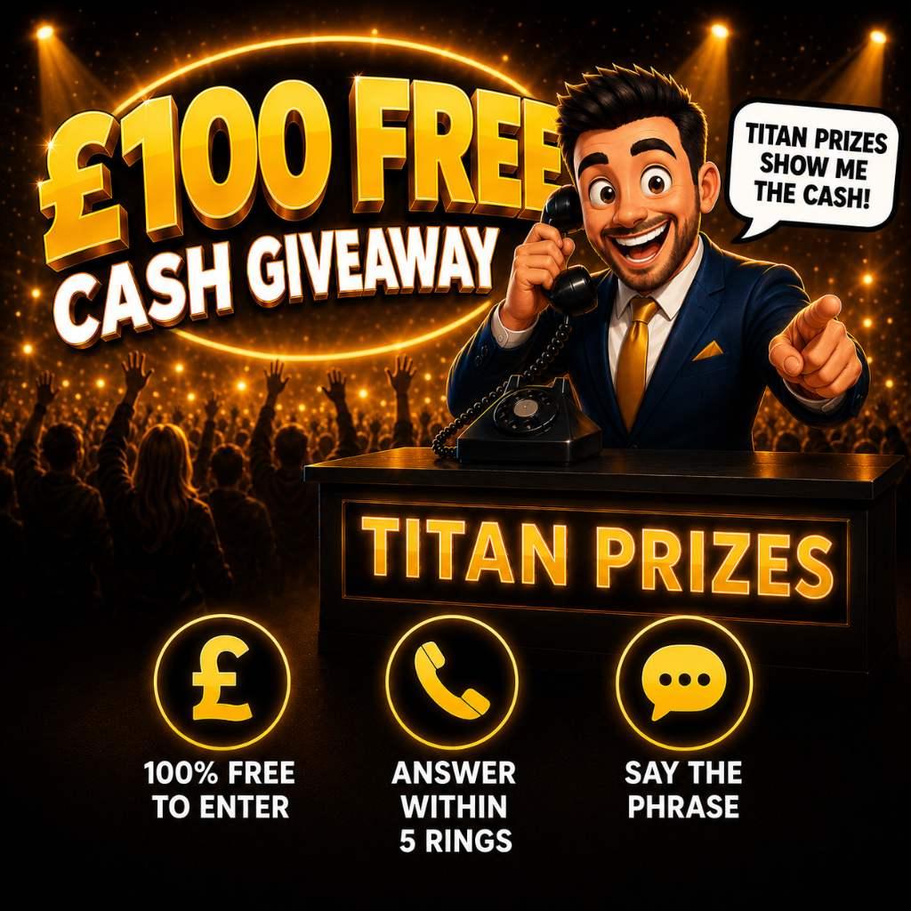 Titan’s Cash Call – FREE to Enter