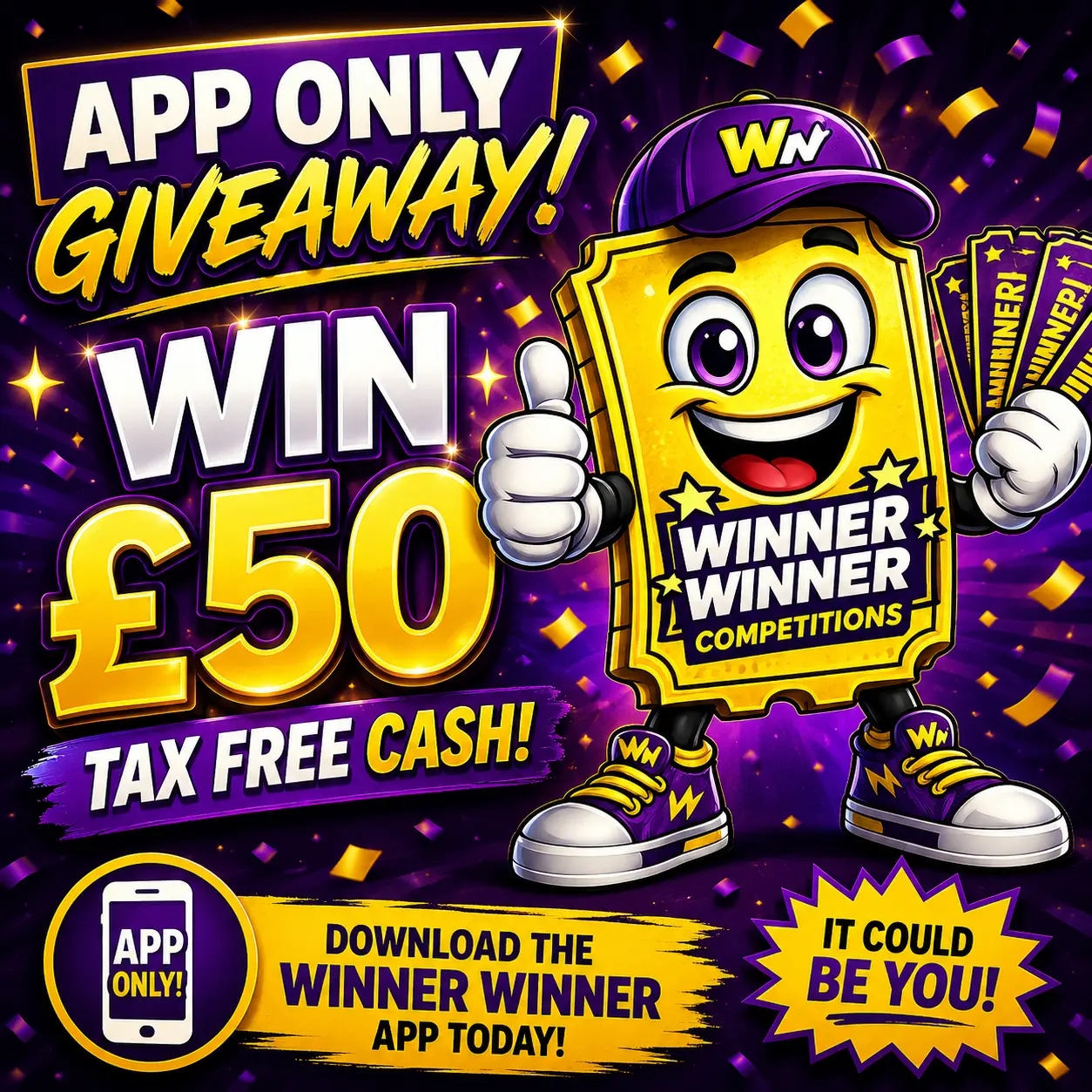 APP ONLY - £50 Free Cash *AUTODRAW*
