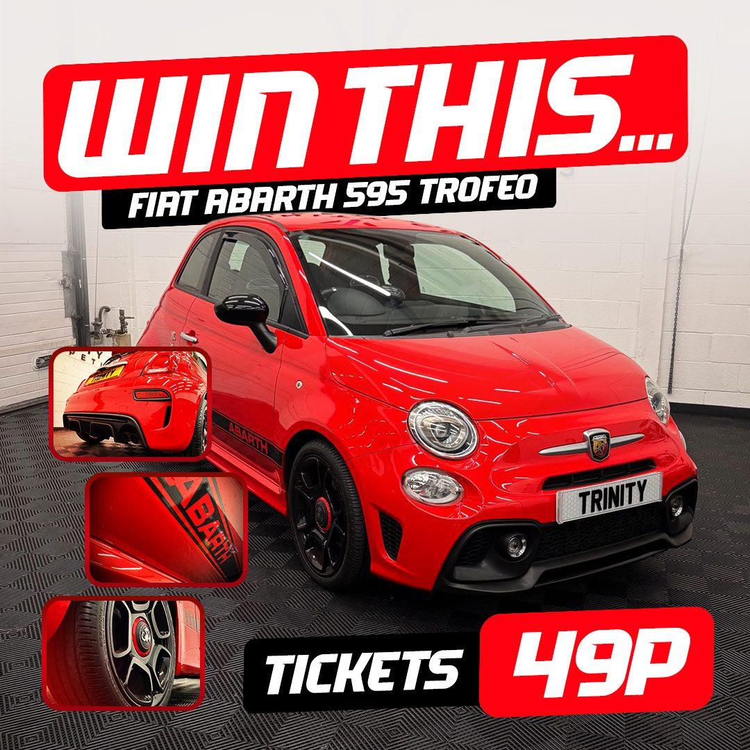 WIN THIS 2018 FIAT ABARTH 595 TROFEO FOR 49P